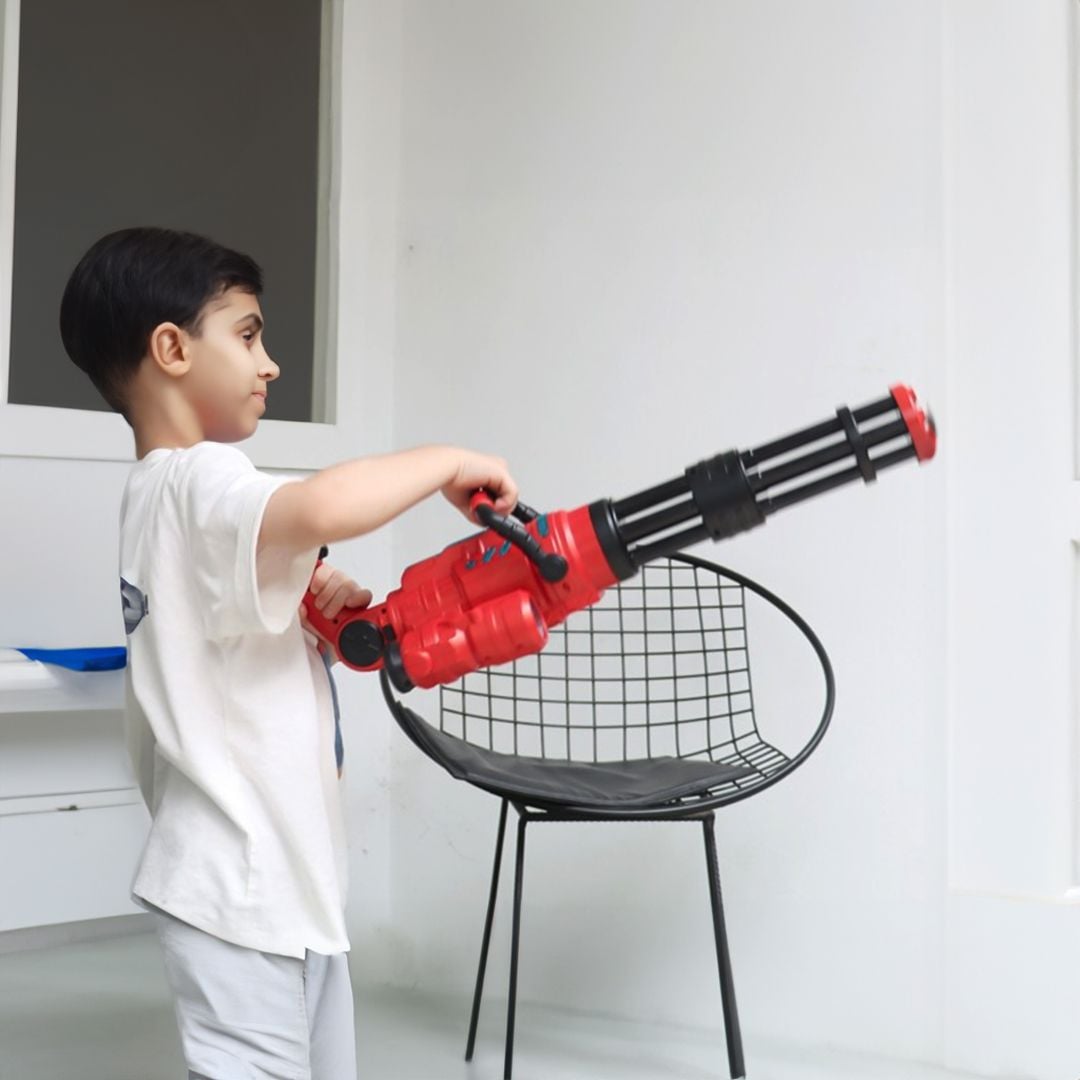 بندقية ورشاش رمي السهام الإسفنجية - 2