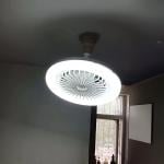Fan with LED Light and Remote Control - 10