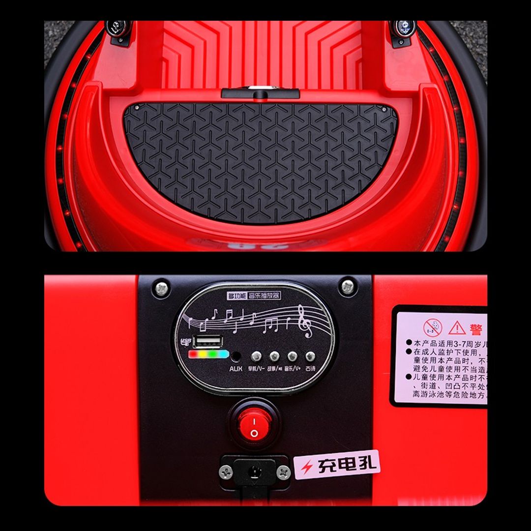 سيارة أطفال فضائية مع جهاز تحكم	 - 5