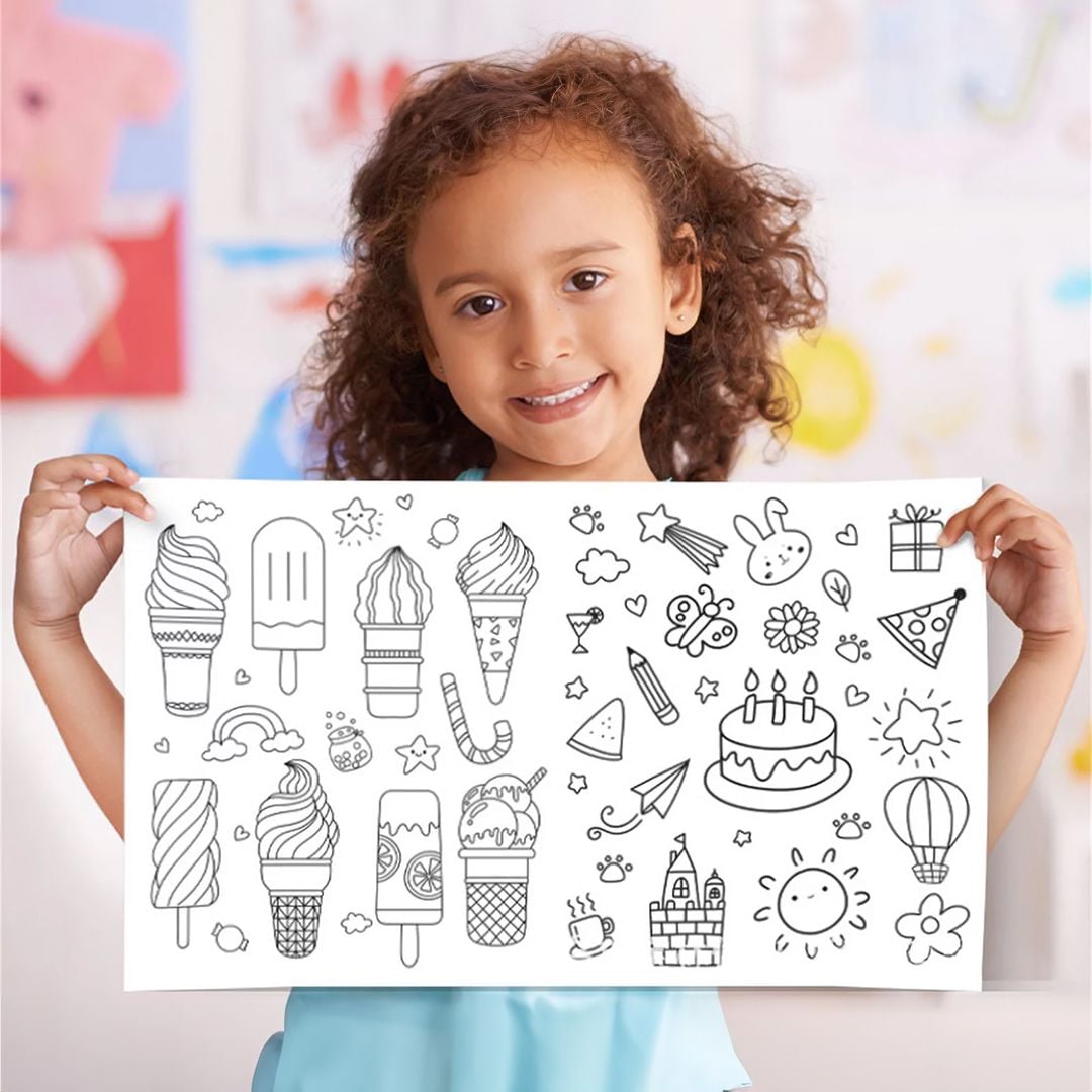 Paper Coloring Roll For Kids product thumbnail 16
