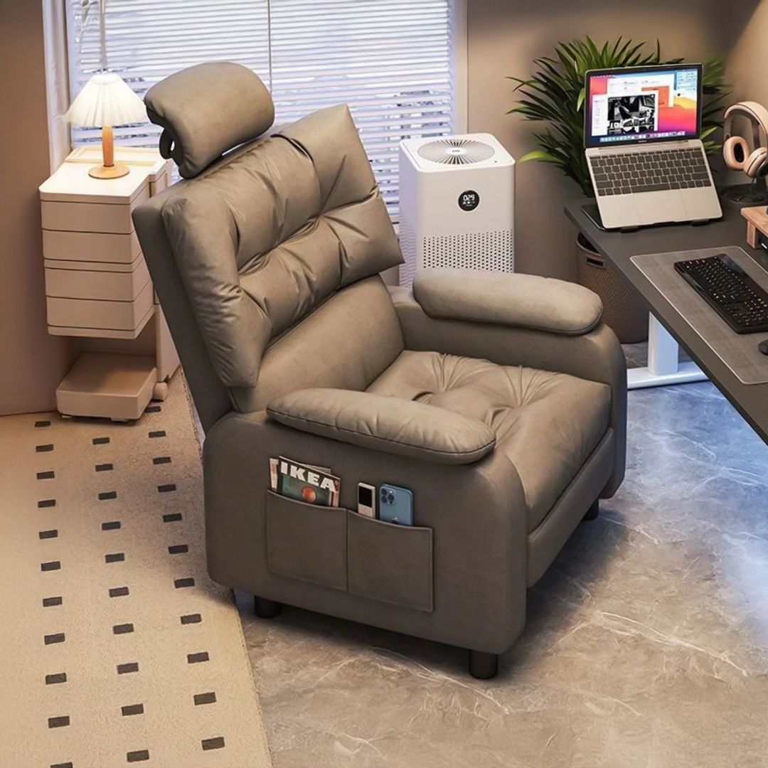 ريكلاينر مكتبي فاخر مع عجلات - 5