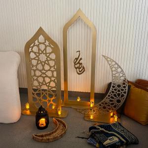 ديكور رمضاني بزخارف إسلامية من روح