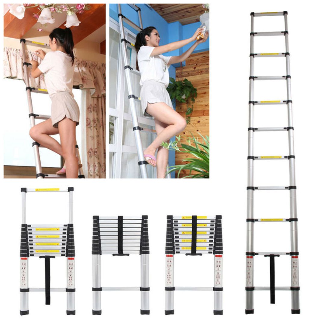 Telescopic Aluminum Ladders 15 steps product thumbnail 13
