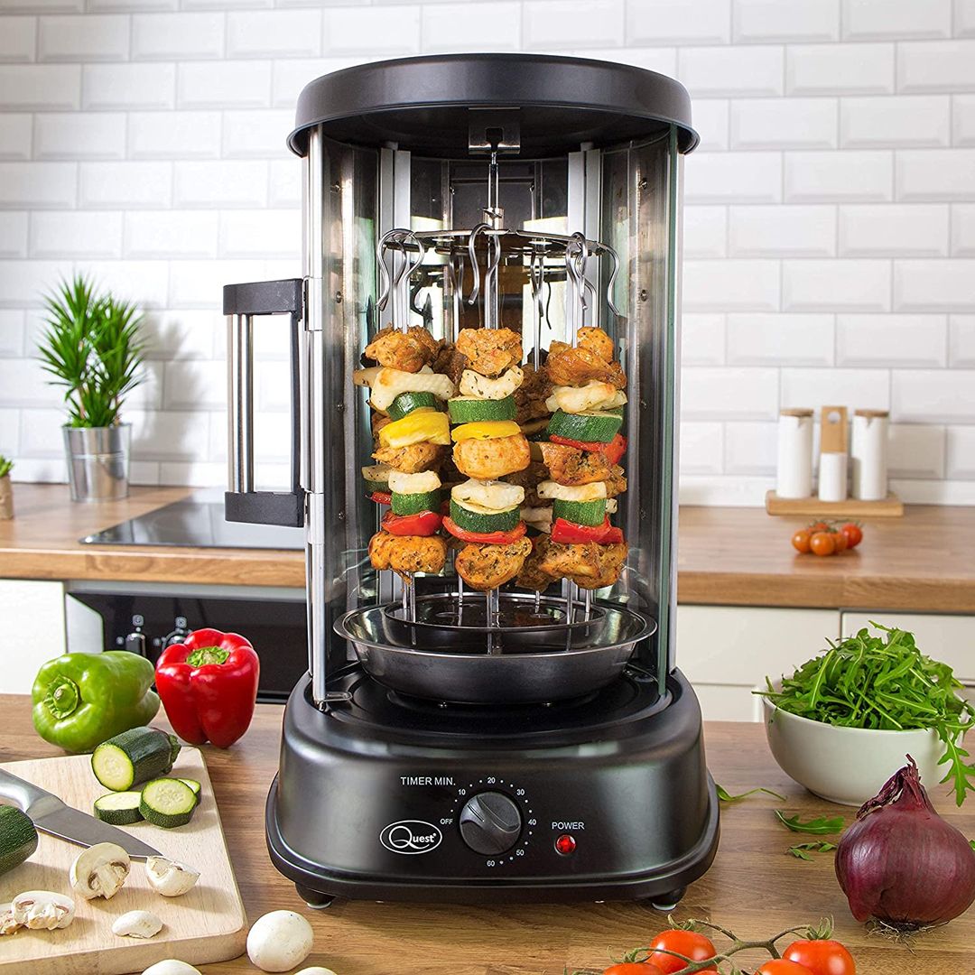 سيخ صنع الشاورما والدجاج المحمر - 1