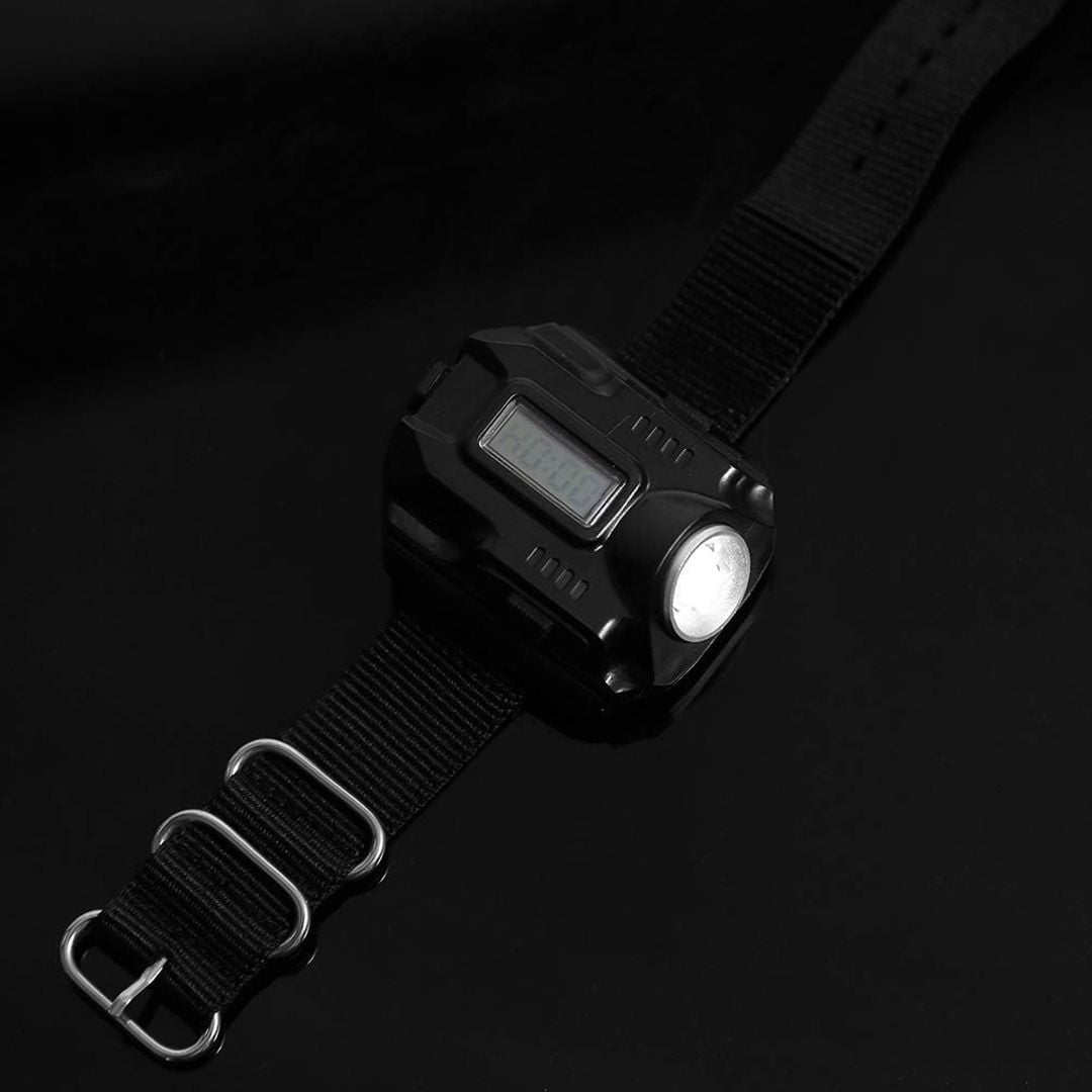 Rechargeable Wrist Watch With Flashlight product thumbnail 7