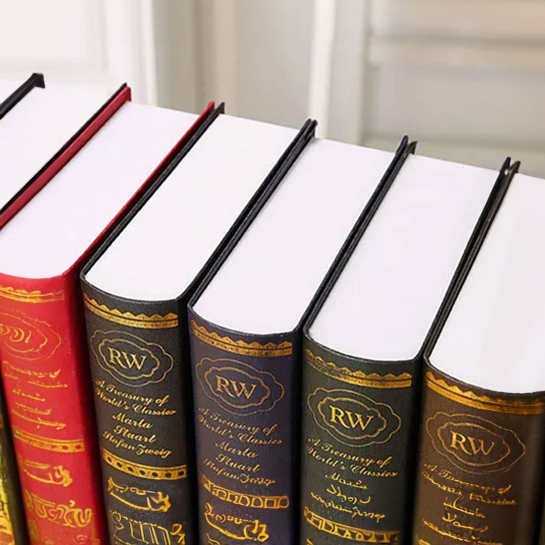 مجموعة ديكور الكتب العتيقة - 4