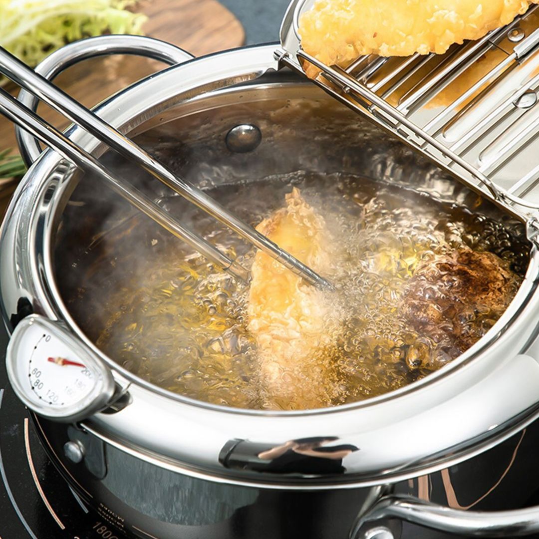 Stainless Steel Deep Frying Pot product thumbnail 8