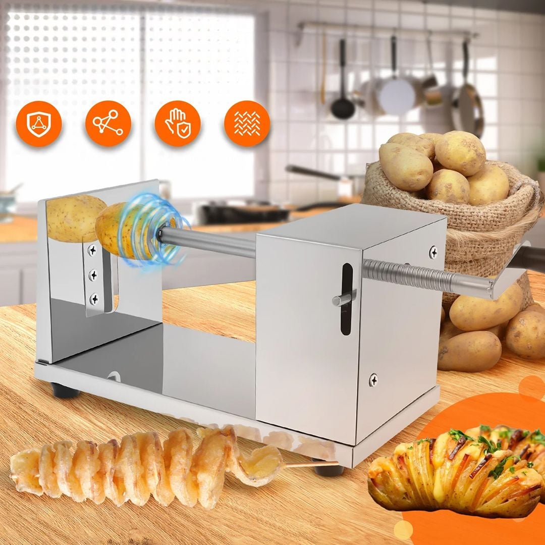 ماكينة تقطيع البطاطس اللولبية - 13