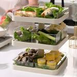 ستاند تقديم دوار بثلاث طبقات - 2