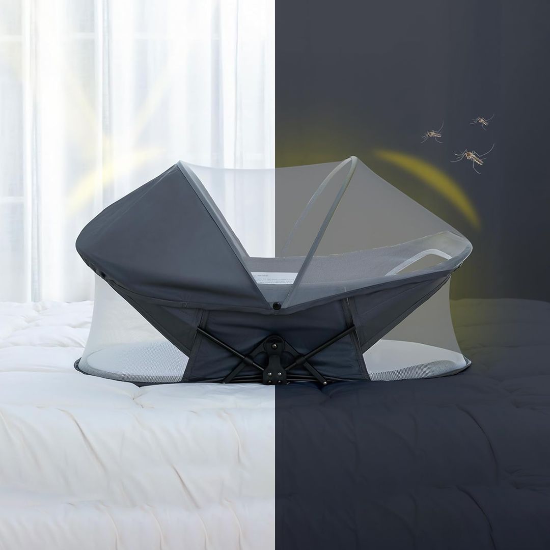 Portable Baby Bed with Mosquito Net product thumbnail 6