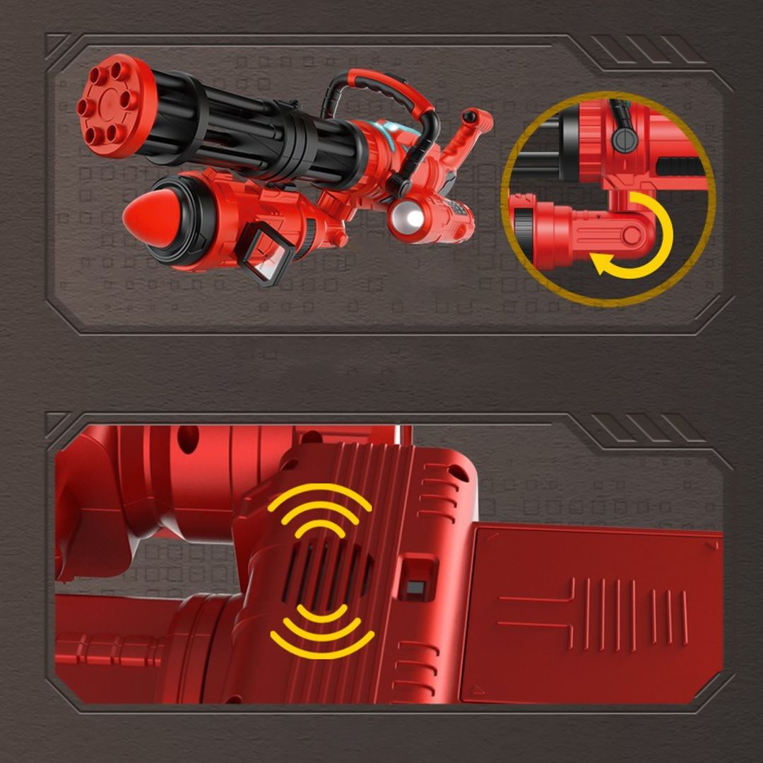 بندقية ورشاش رمي السهام الإسفنجية - 9