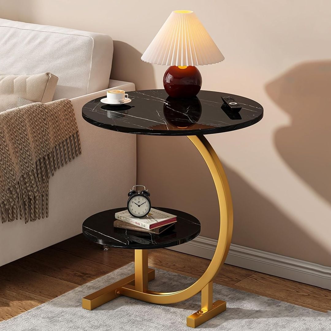 طاولة جانبية بتصميم مزدوج - 3