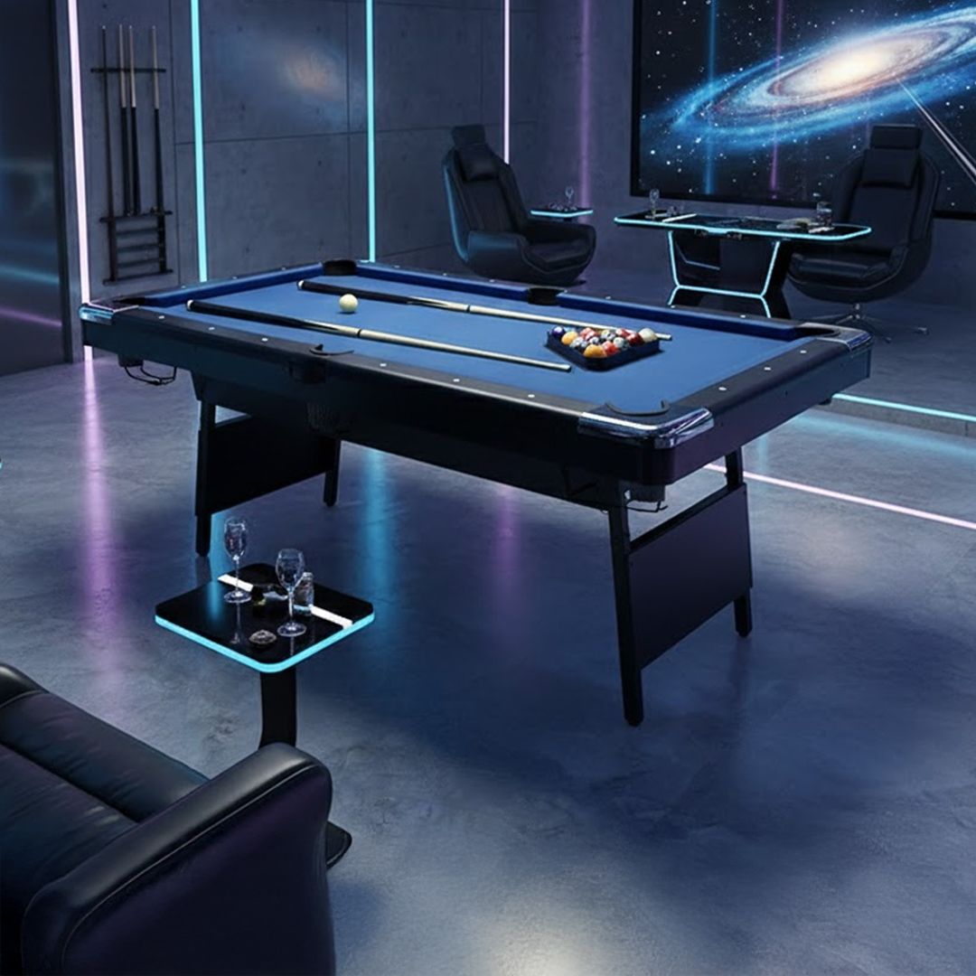 طاولة لعب بلياردو احترافية قابلة للطي - 9