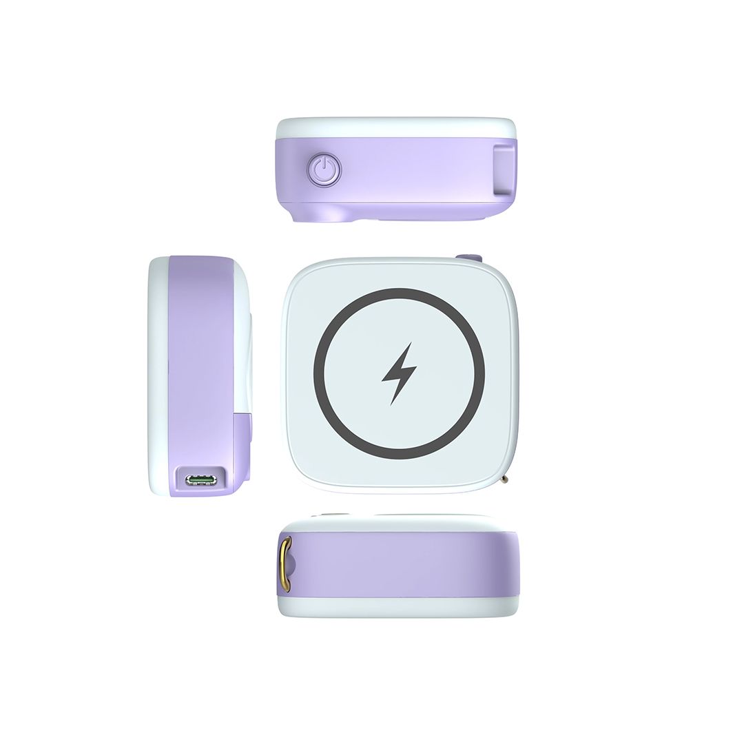 باور بنك لاسلكي مغناطيسي - 7