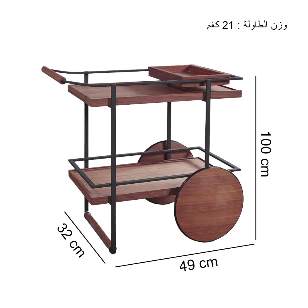 Wooden Hospitality Trolley product thumbnail 13