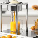 عصارة يدوية متينة من الستانلس ستيل - 7