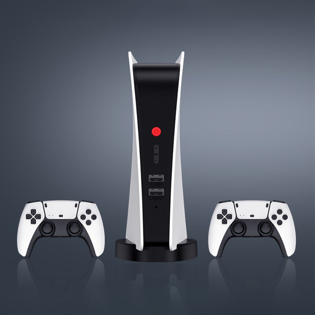 Video Game Console with Two Controllers - 7