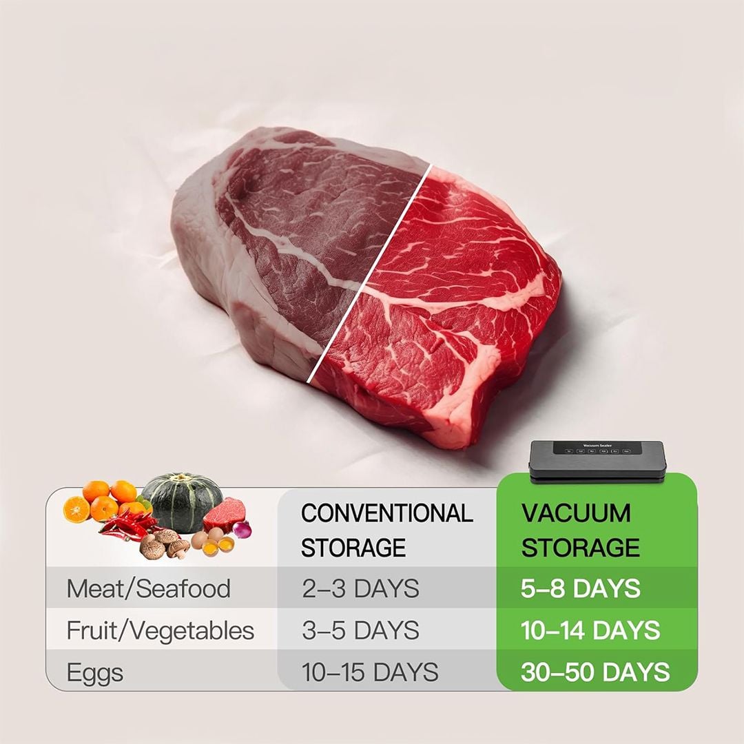 جهاز شفط وإغلاق أكياس الطعام - 6