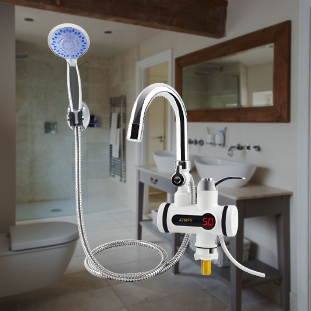 Electric Water Heater Faucet with hose product thumbnail 15
