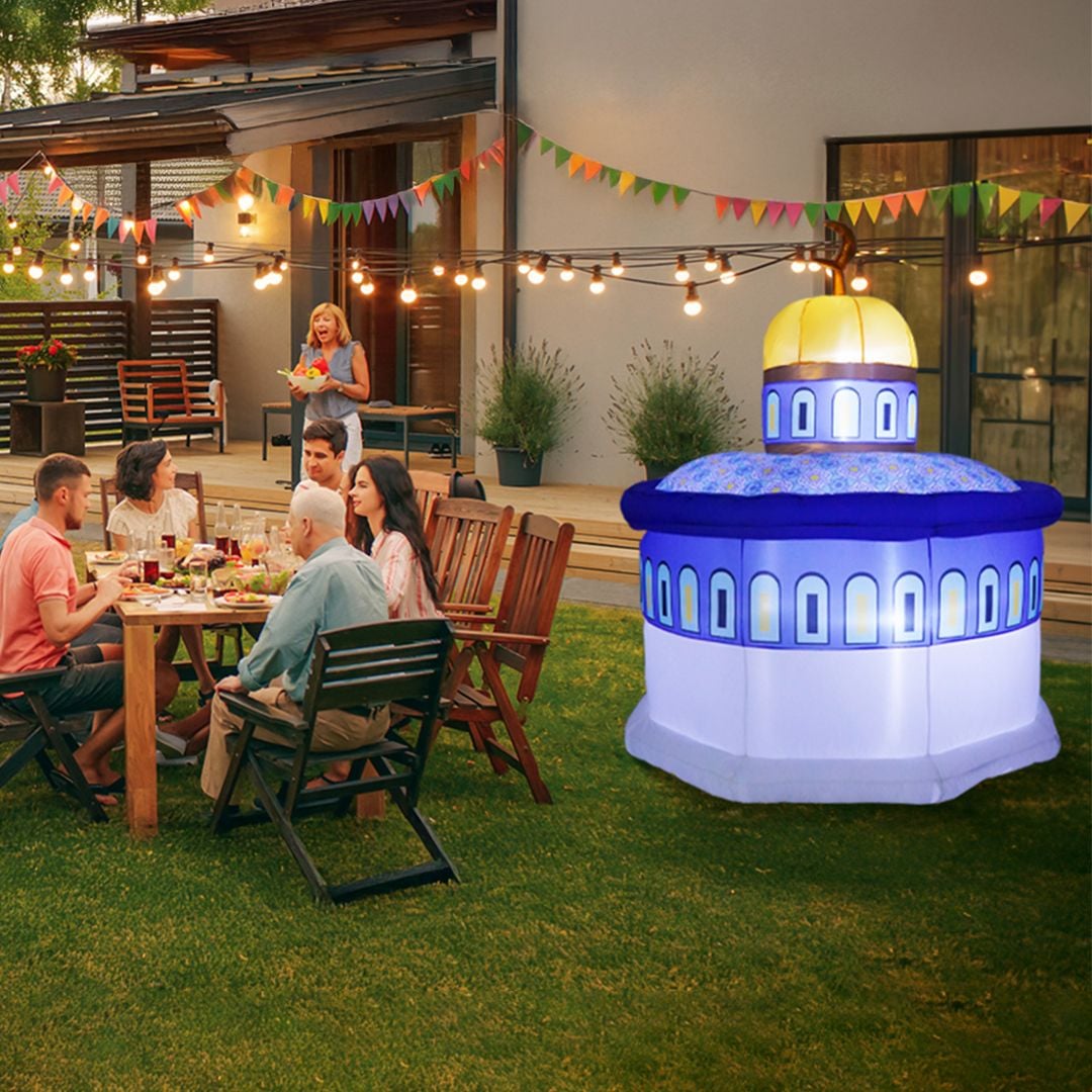 مسجد قبة الصخرة القابل للنفخ - 15