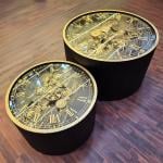 طقم طاولات بتصميم تروس ساعة فني فاخر - 7