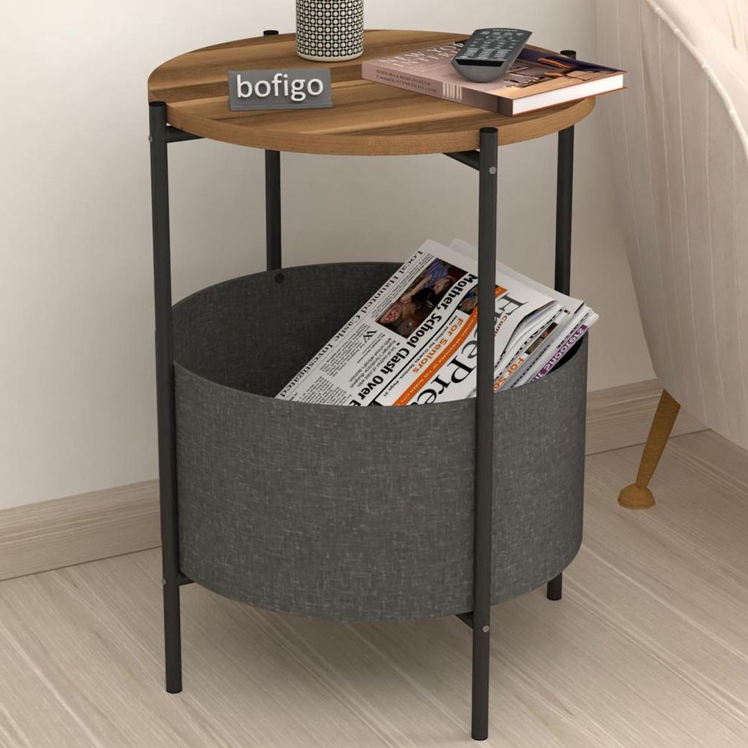 Side Table with Basket for Books product thumbnail 4