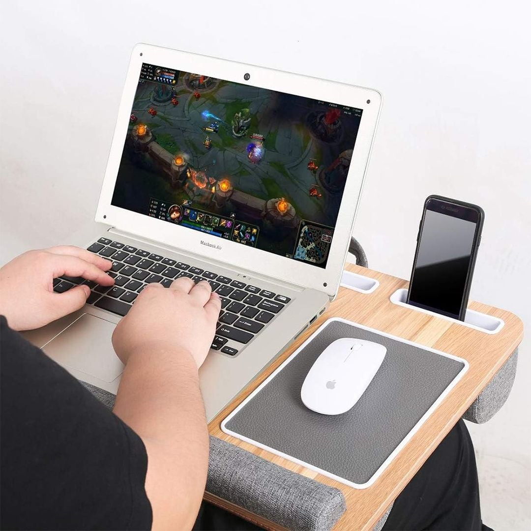 Wooden Laptop Base with wrist Rest product thumbnail 3