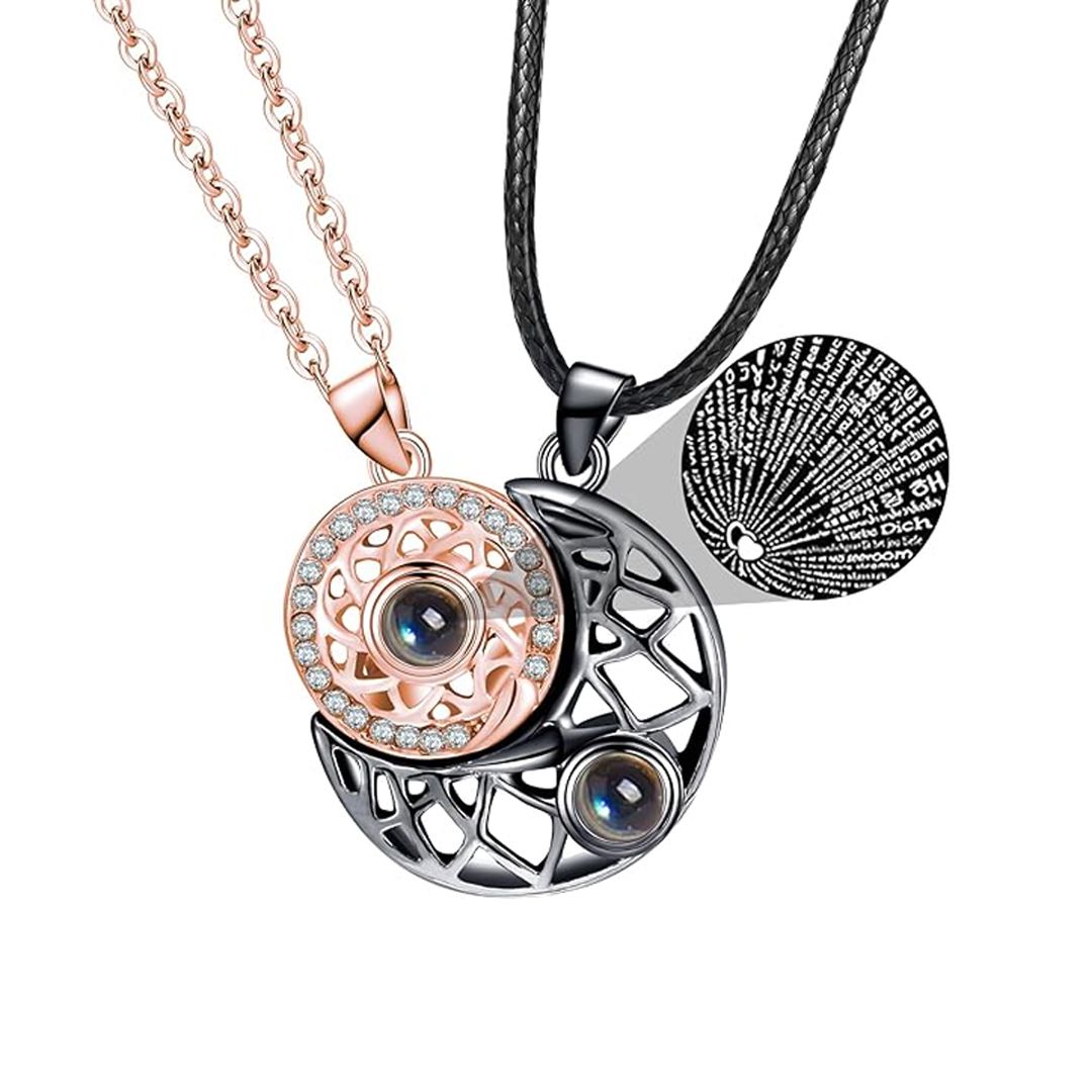 Sun and Moon Necklace for Couples product thumbnail 13
