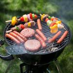 شواية الفحم للرحلات بغطاء علوي 92 سم - 8