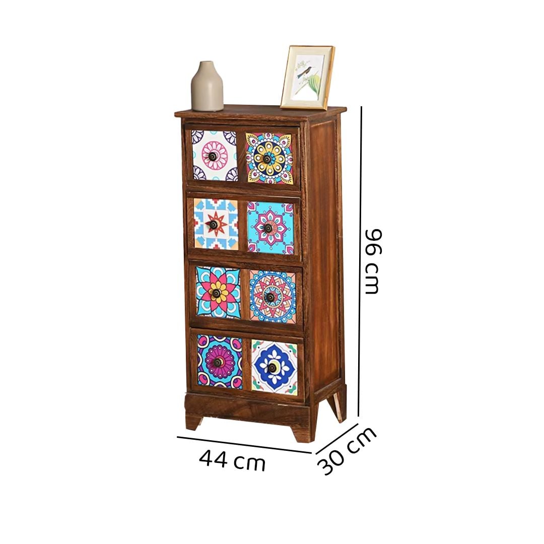 Wooden Side Cabinet with Mosaic Design product thumbnail 11