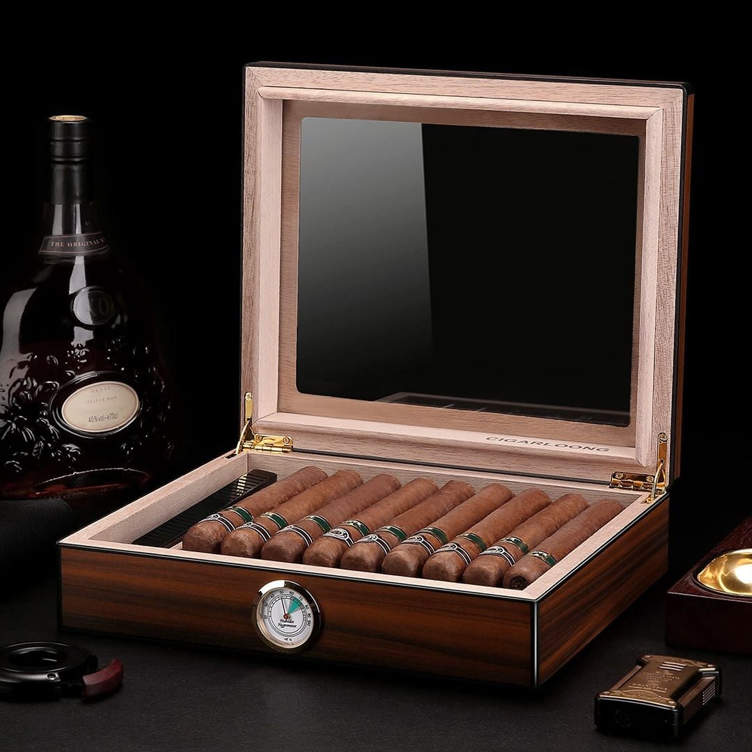 Tobacco Box with Humidifier