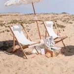 كرسي استرخاء خشبي خارجي - 11