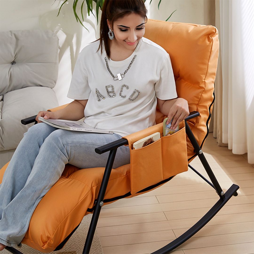 كرسي هزاز بظهر قابل للتعديل - 6