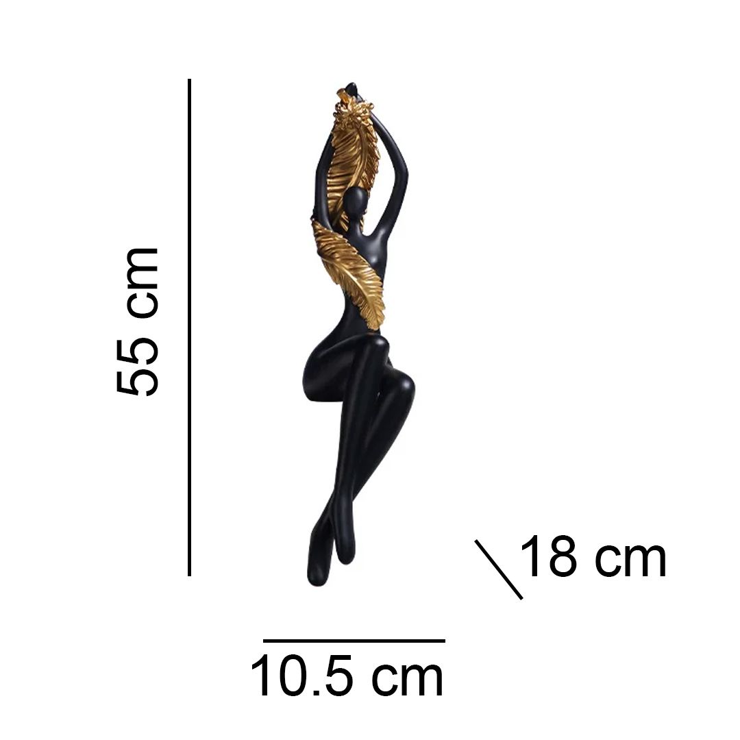Abstract Dancing Figurines With Feather product thumbnail 17
