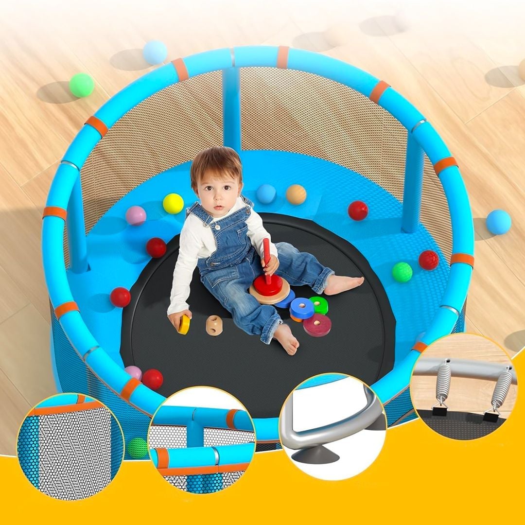 ترامبولين للأطفال مع ألعاب متعددة - 2