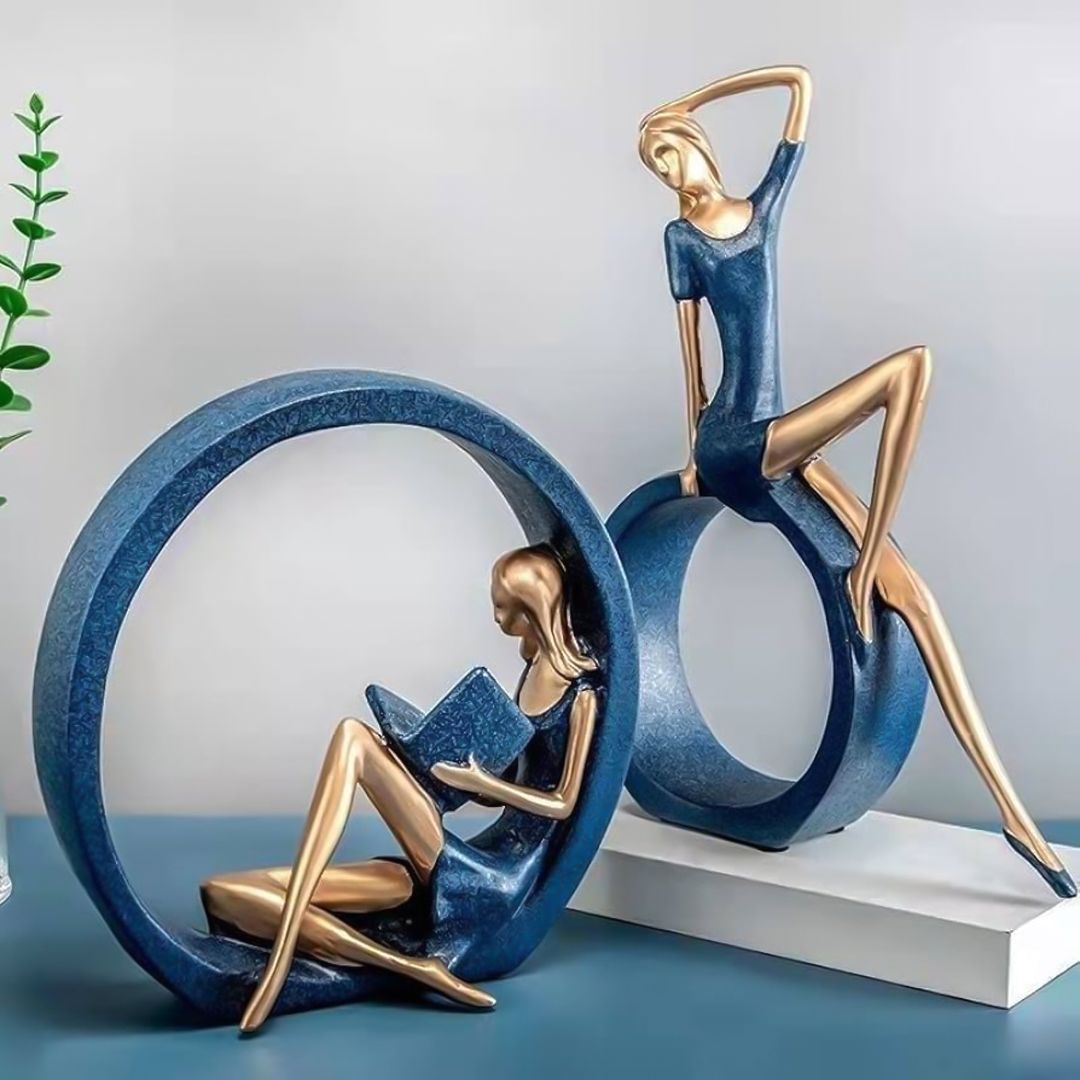 Yoga and Reading Decor Figurines product thumbnail 5
