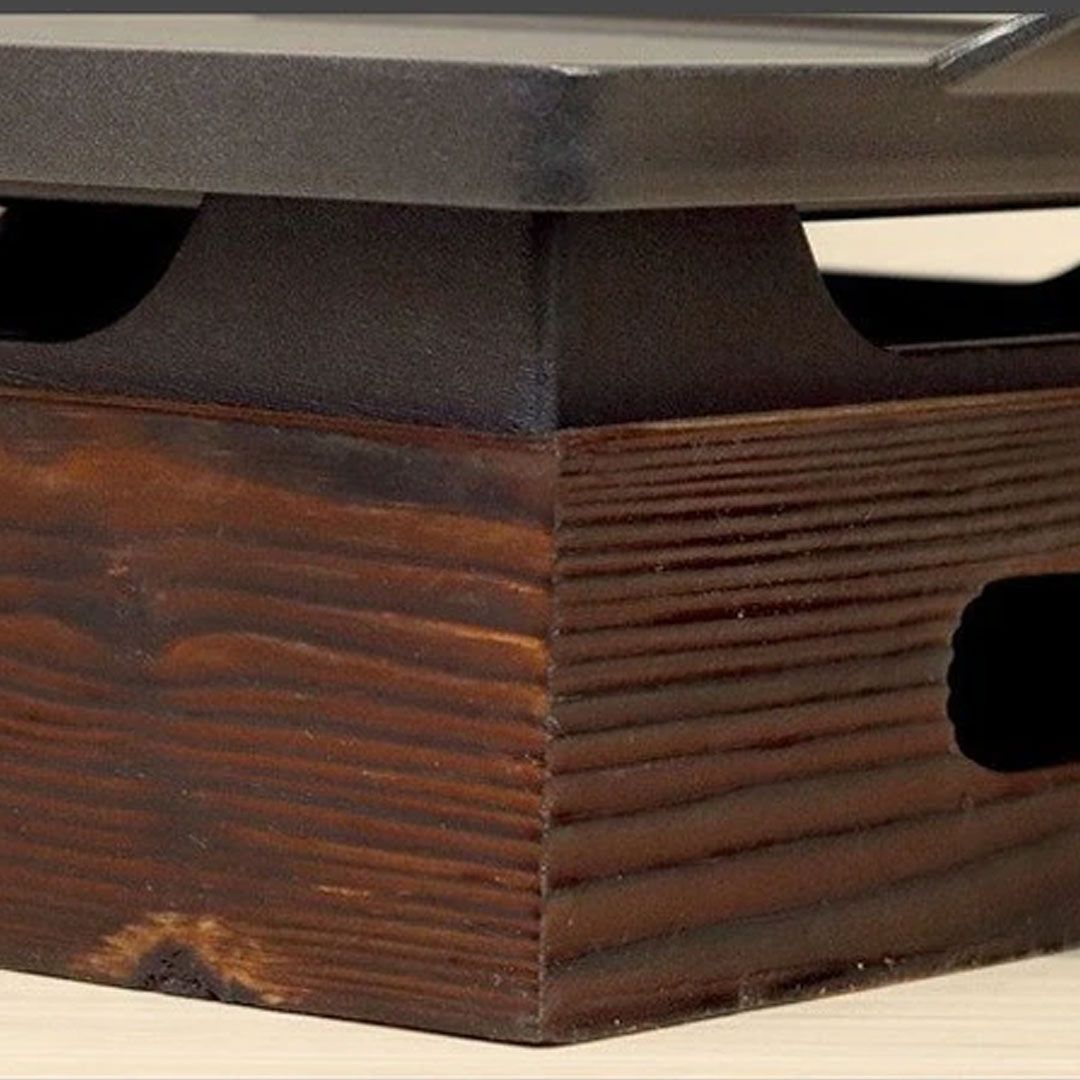 Wooden Base BBQ Grill product thumbnail 6
