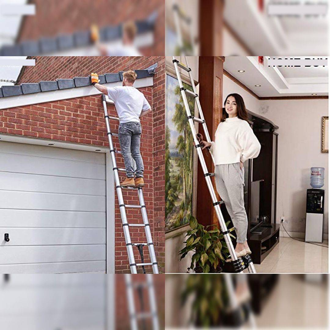Telescopic Aluminum Ladders 12 steps product thumbnail 5