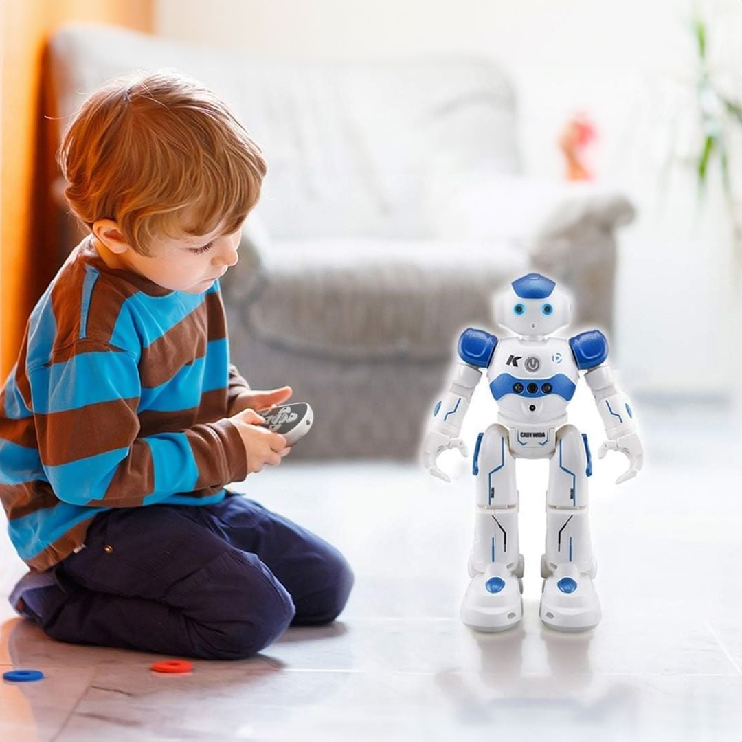 روبوت ذكي تفاعلي مع امكانية التحكم عن بُعد - 1