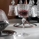 طقم تقديم كريستال مع ستاند للكؤوس - 6