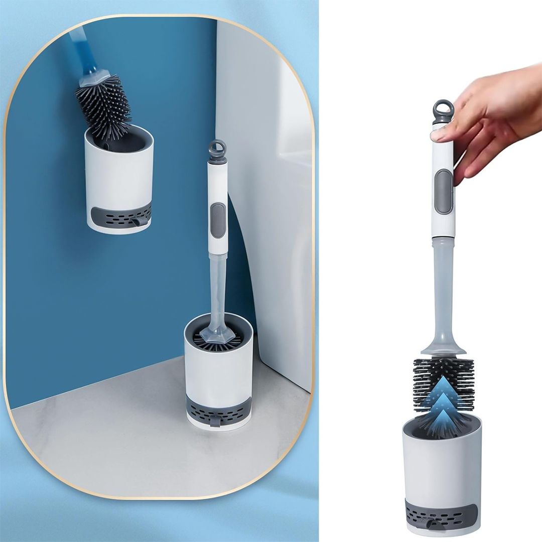 Toilet Brush with Soap Dispenser Handle product thumbnail 6
