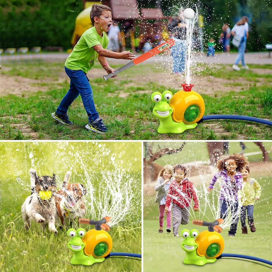 لعبة مرشات الحلزون وكرات البيسبول - 10