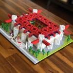 مجسم ليغو لملعب سان سيرو - 1