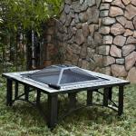 Garden Fire Pit and Table - 15