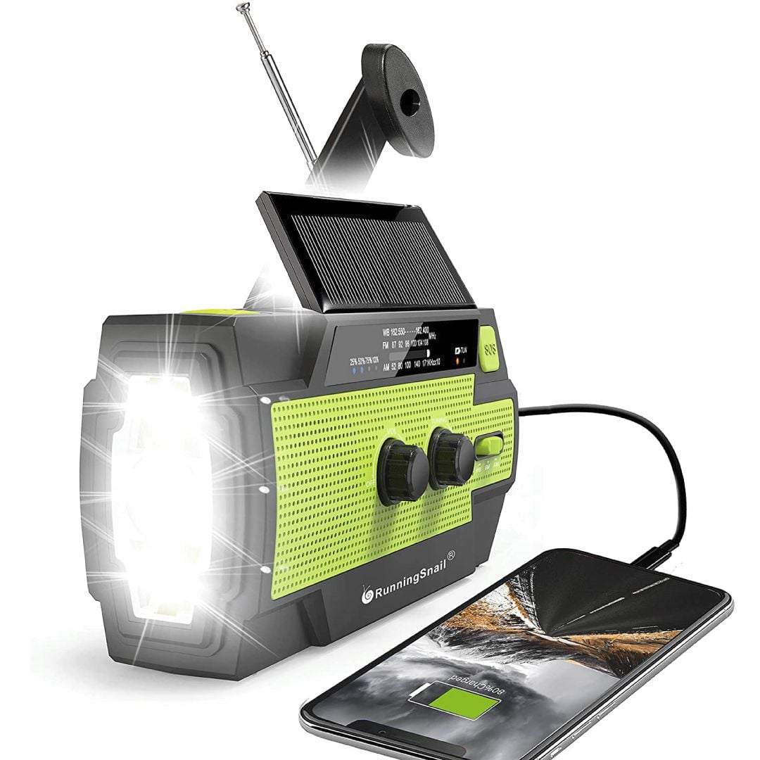 Solar Powered Rechargeable Radio product thumbnail 11