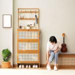 منظم خشبي للمدخل والأحذية - 2