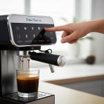 ماكينة إسبريسو DSP الاحترافية بضغط 20 بار - 4