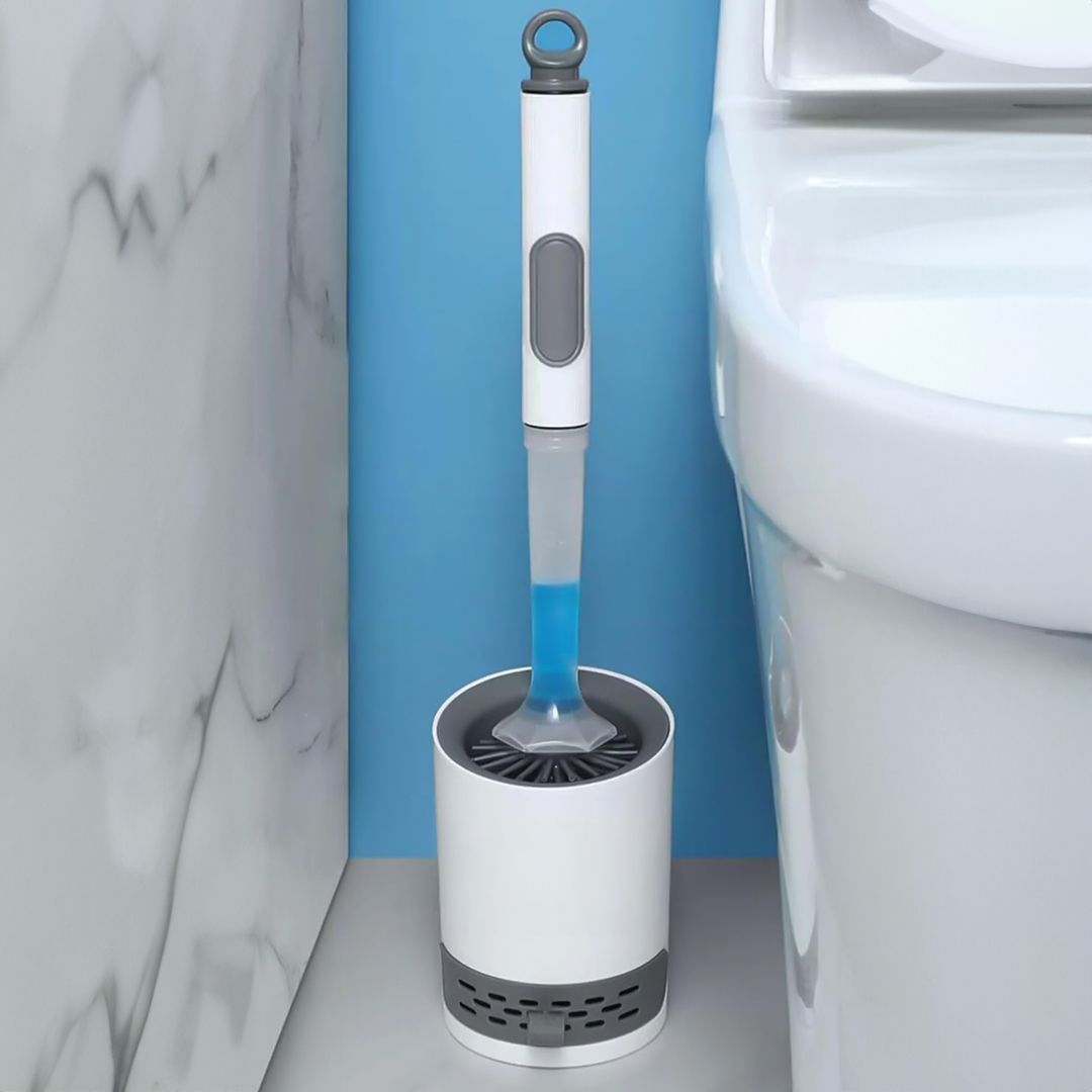 Toilet Brush with Soap Dispenser Handle product thumbnail 4