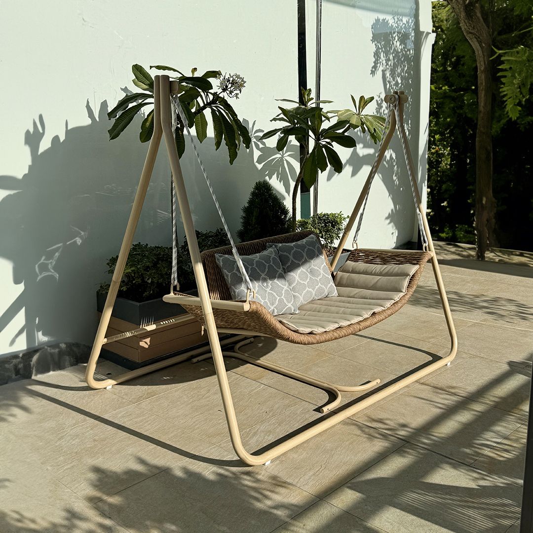 Hanging Wooden Chair And Swing product thumbnail 3