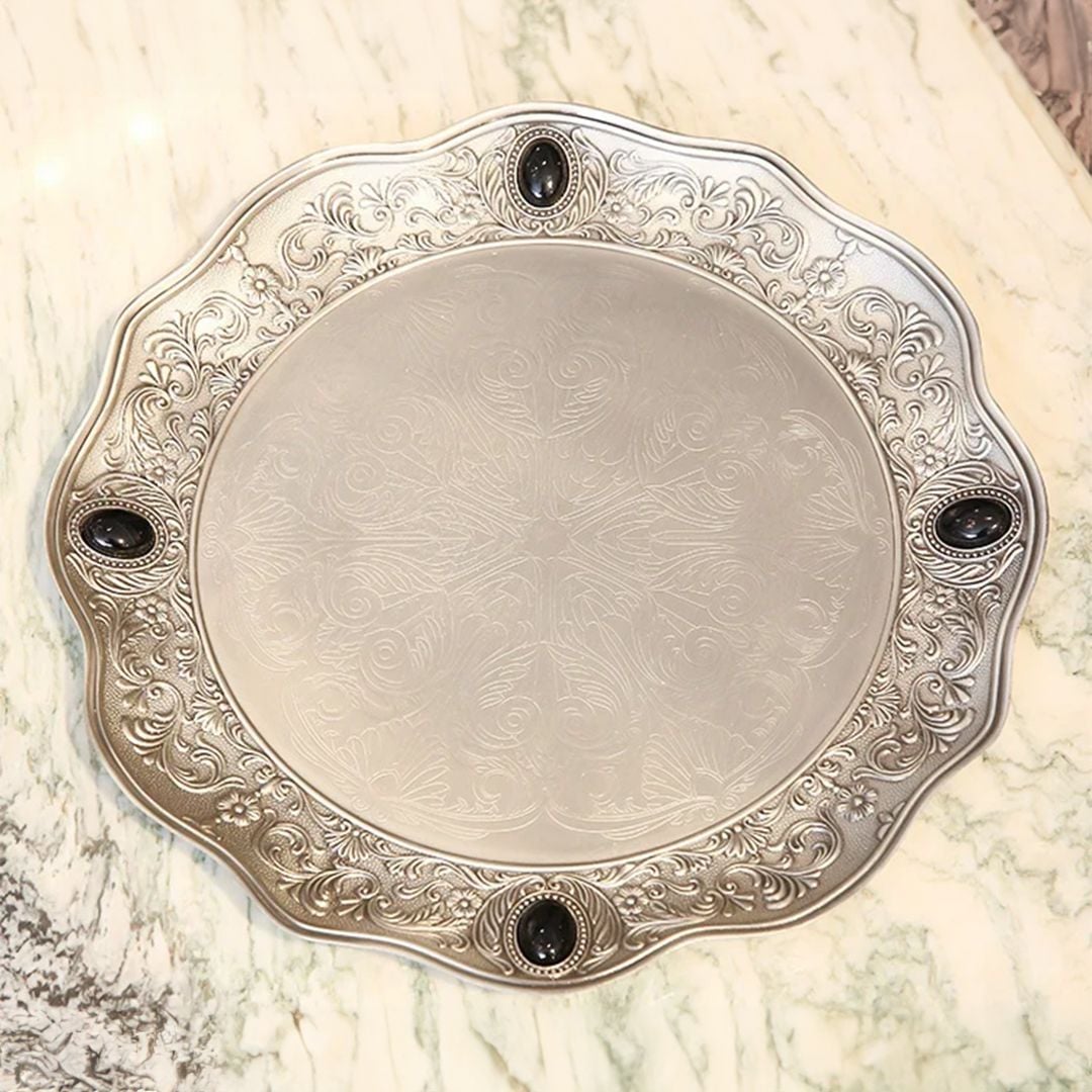 إبريق عثماني للشاي مع أربع كؤوس - 8